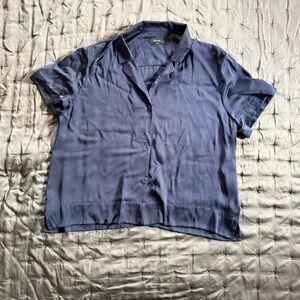 Quince Washable Stretch Silk Blouse